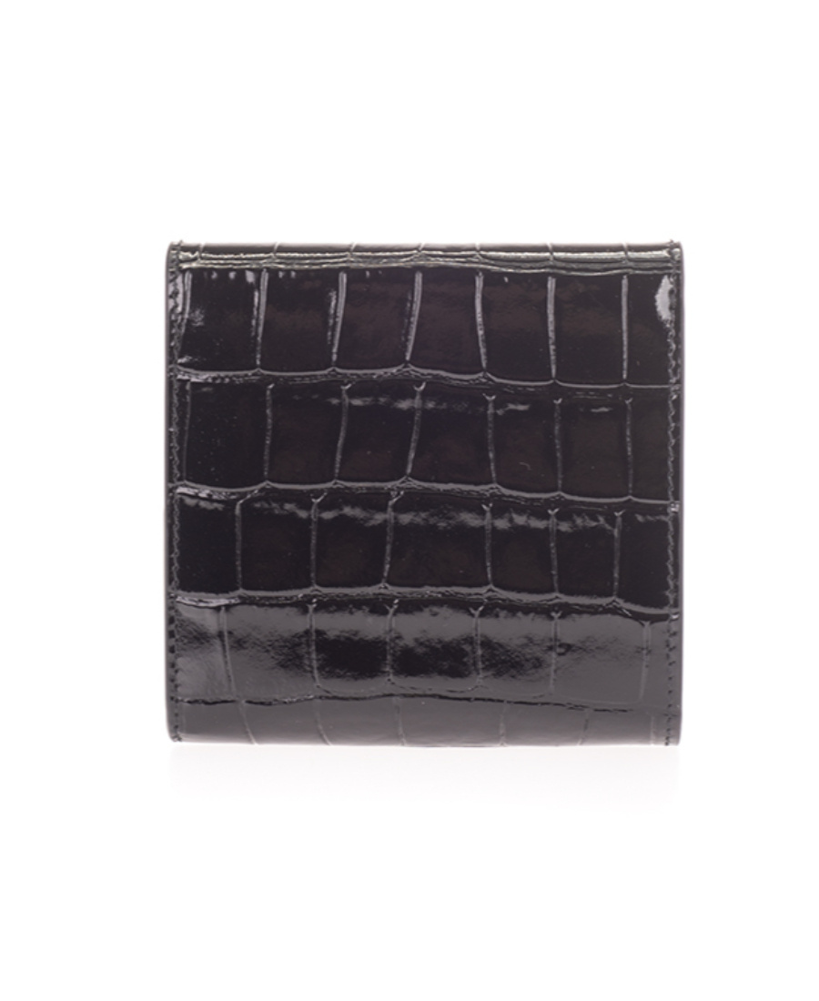 Balenciaga Logo Wallet In Black