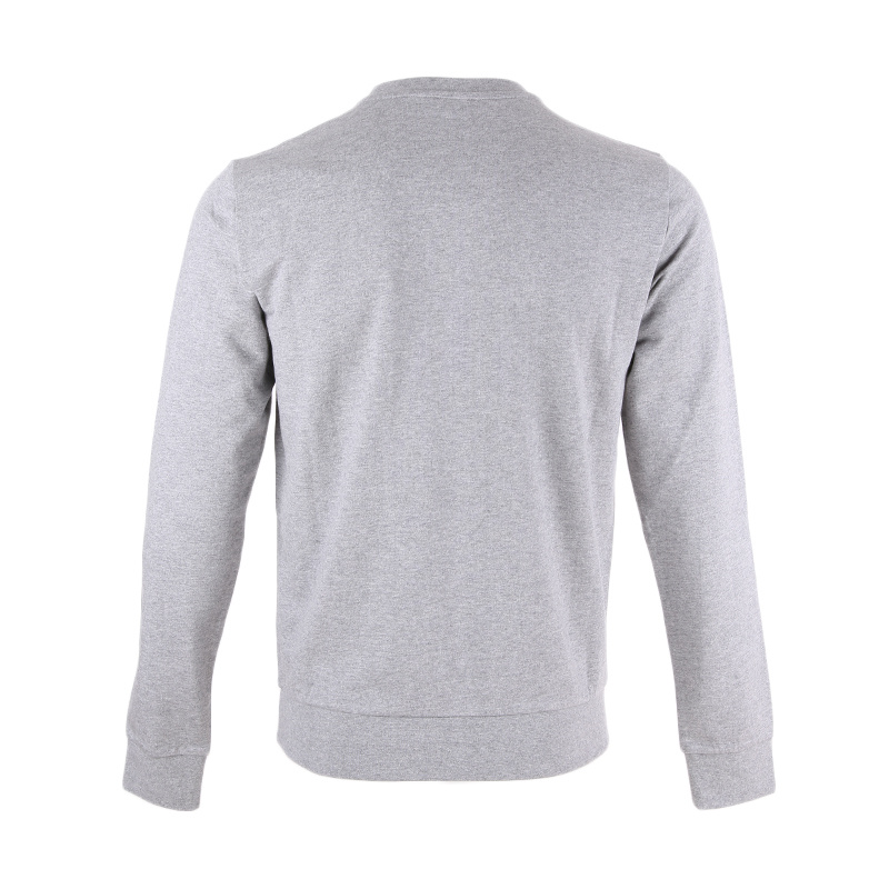 Ea7 Long-sleeved Sweater In Gray