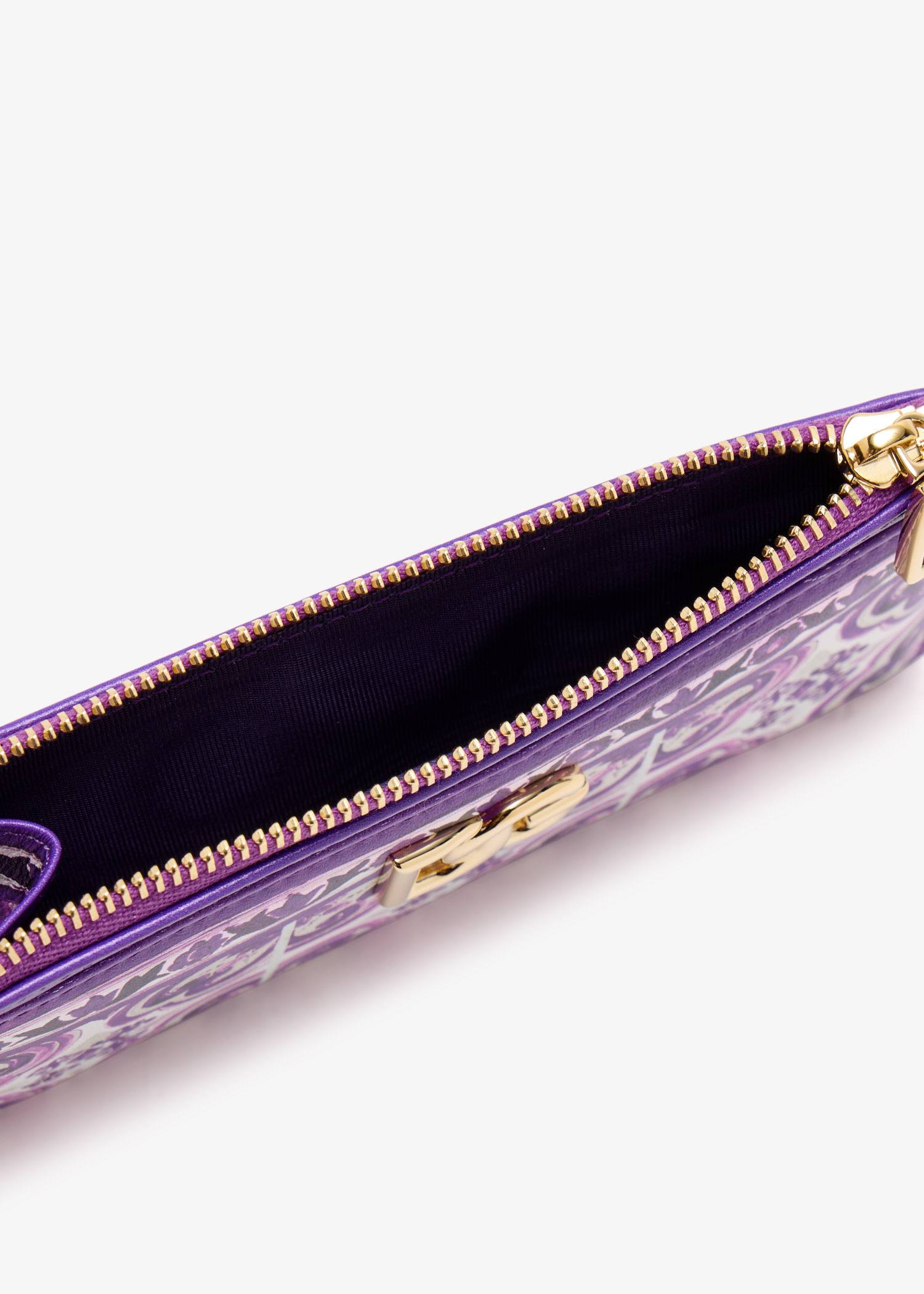 Dolce & Gabbana Dolce Gabbana Majolica Printed Card Case