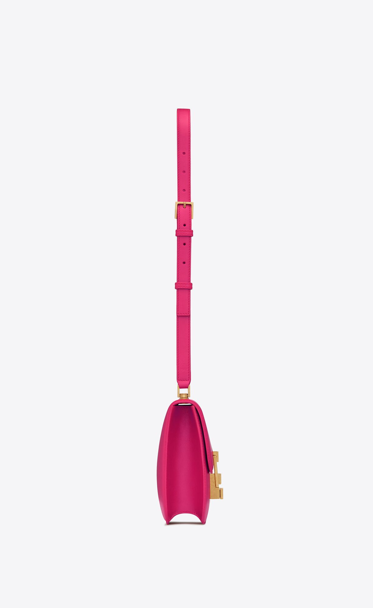 Saint Laurent Carré Leather Shoulder Bag