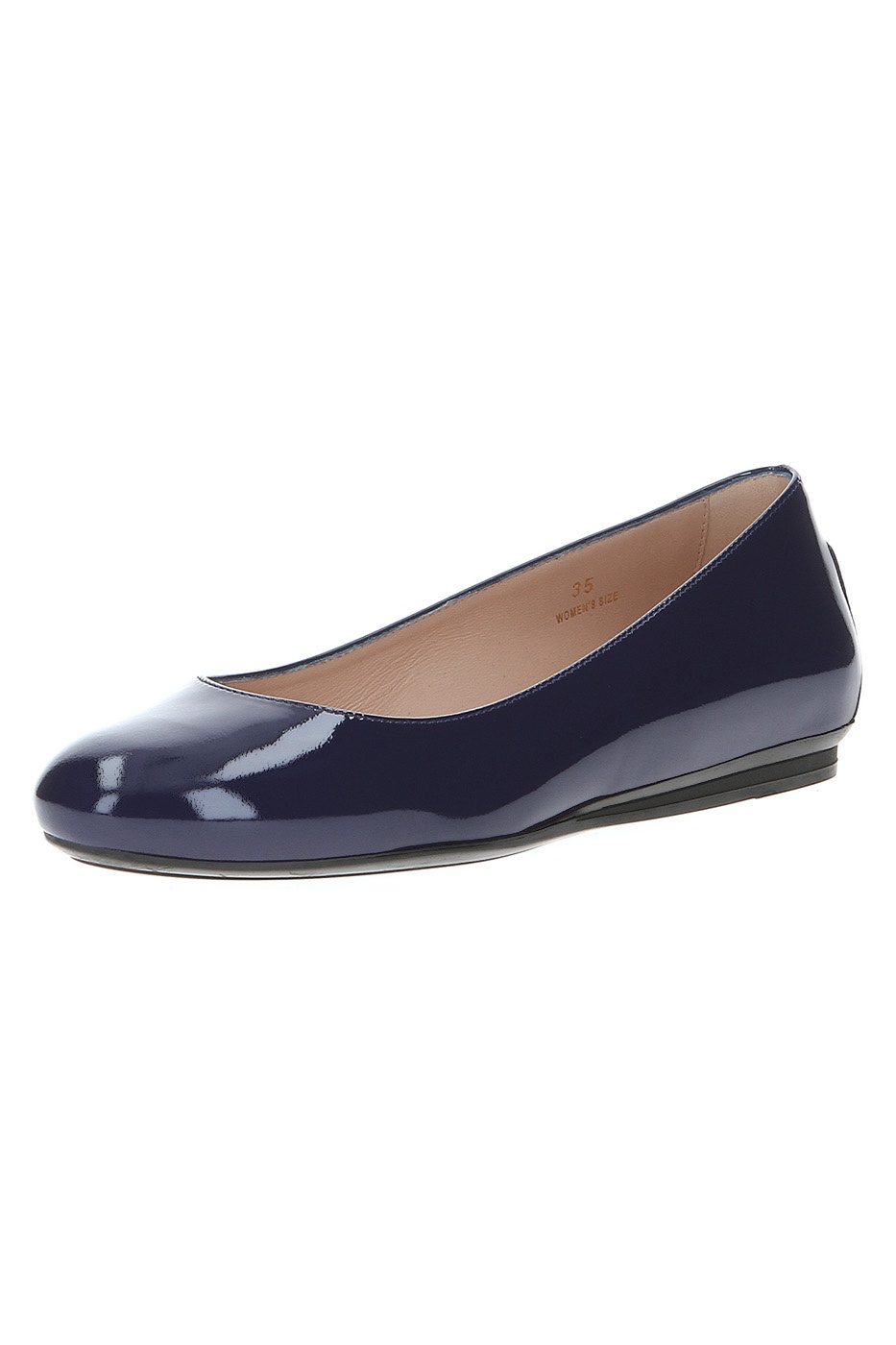 Shop Tod's Logo Details Ballet Shoes In Black