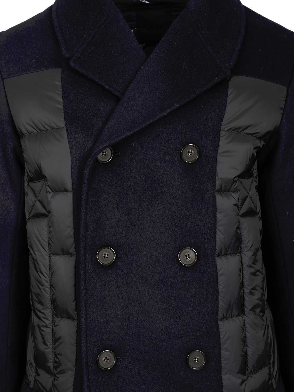 Tatras Nardus Peacoat Wool Beaver Coats Blue In Blue