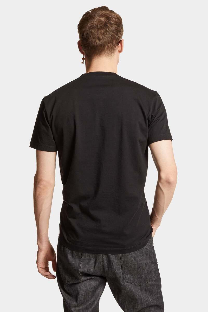 Dsquared2 3d-printed Logo Cool Fit T-shirt In Black