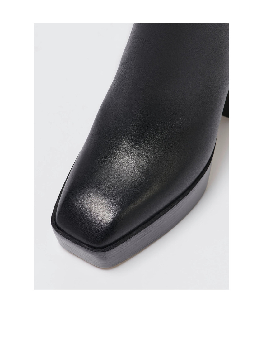 AEYDE BERLIN 110MM LEATHER ANKLE BOOT