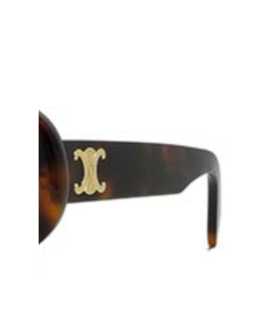 Celine Bubble-frame Sunglasses In Brown
