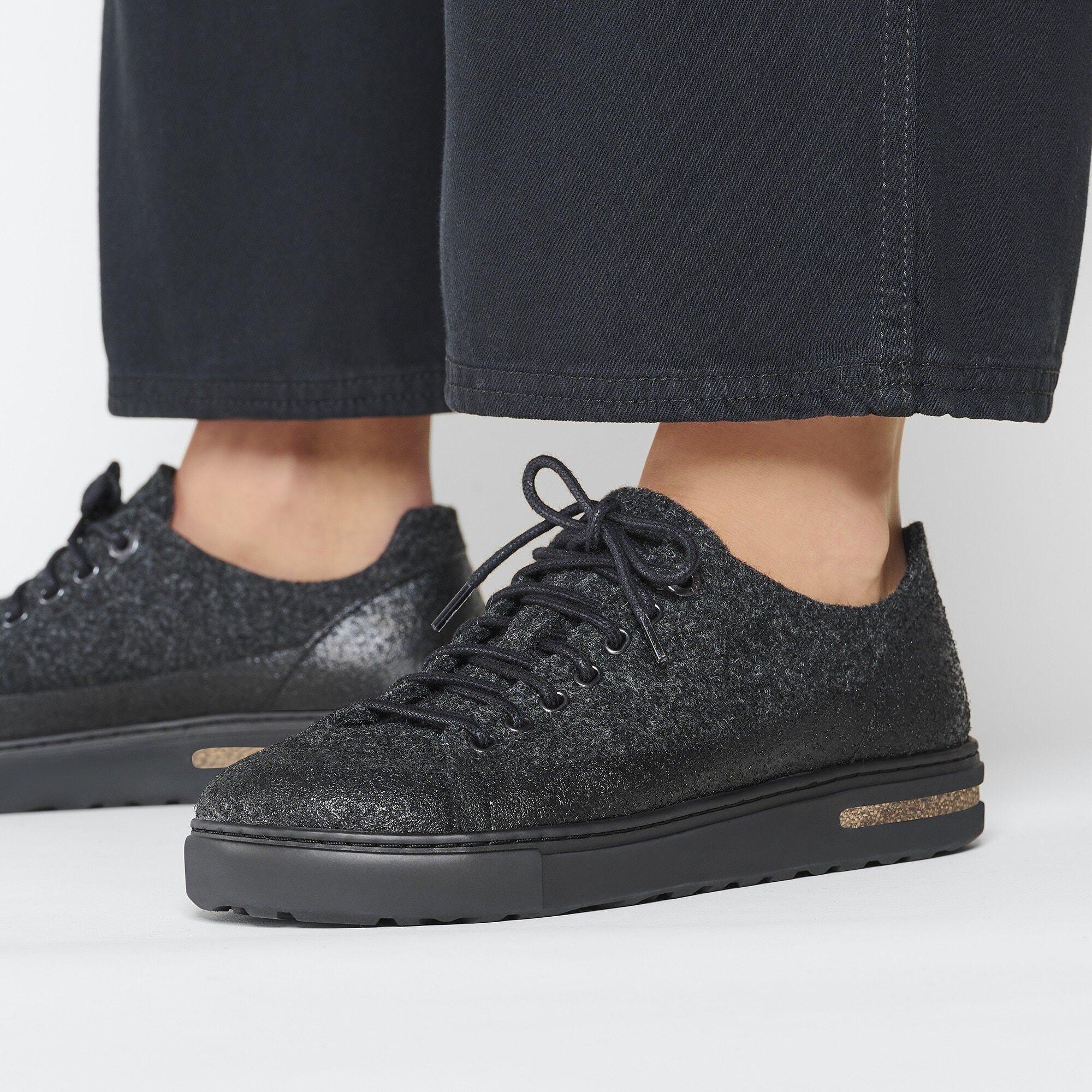 Birkenstock Bend Low Dip Low-top Sneakers In Black
