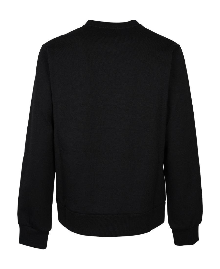 Dolce & Gabbana Crown And Bee Cotton-blend Sweatshirt In Black
