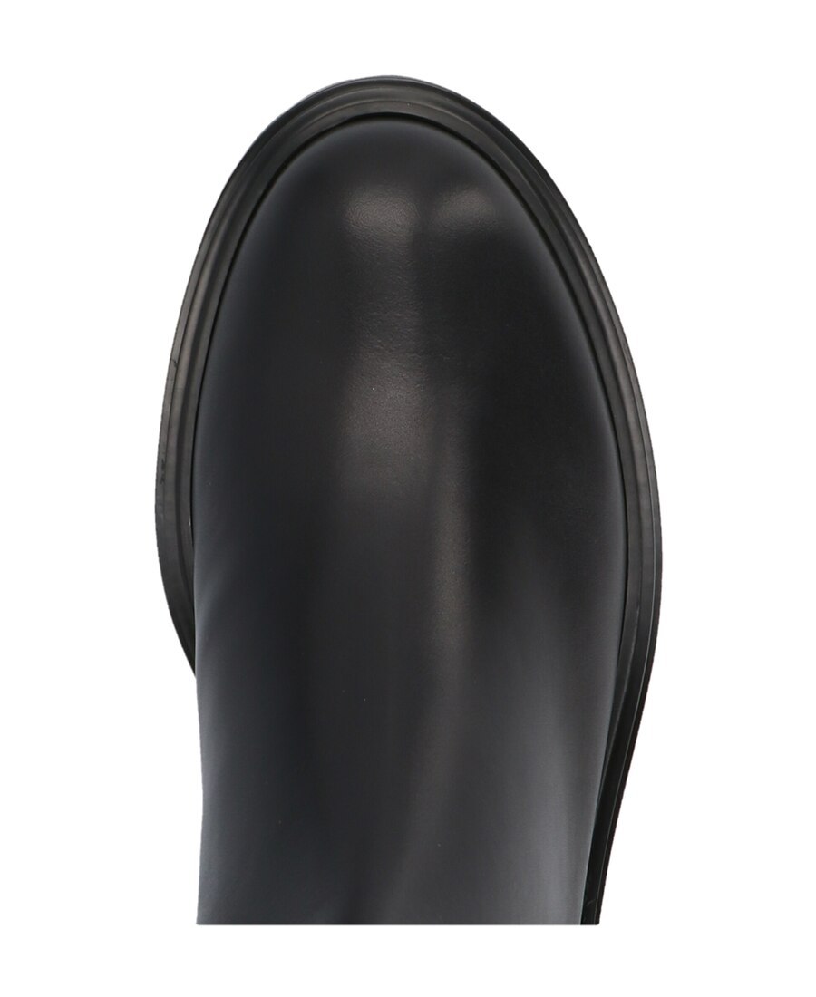 Gianvito Rossi Chester Leather Chelsea Boots In Black