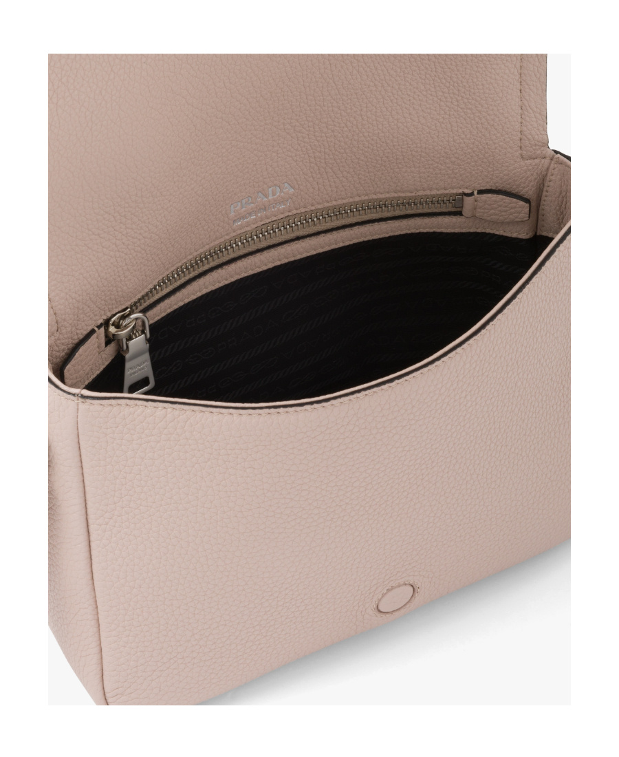 PRADA LEATHER SHOULDER BAG