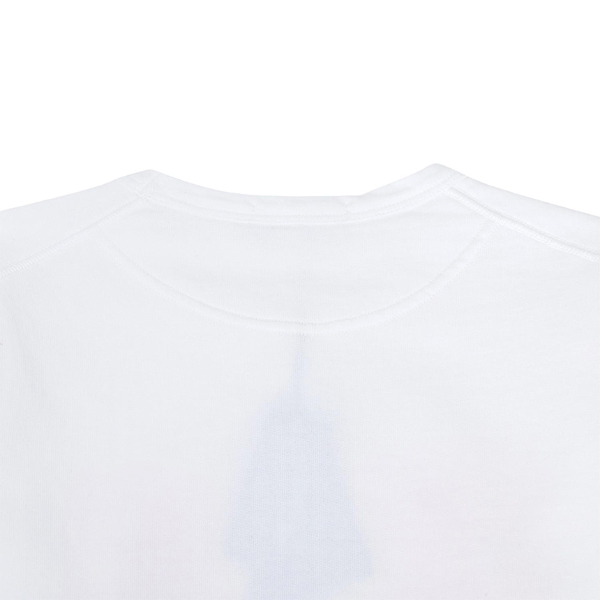 Stone Island Long-sleeved Sweater In White