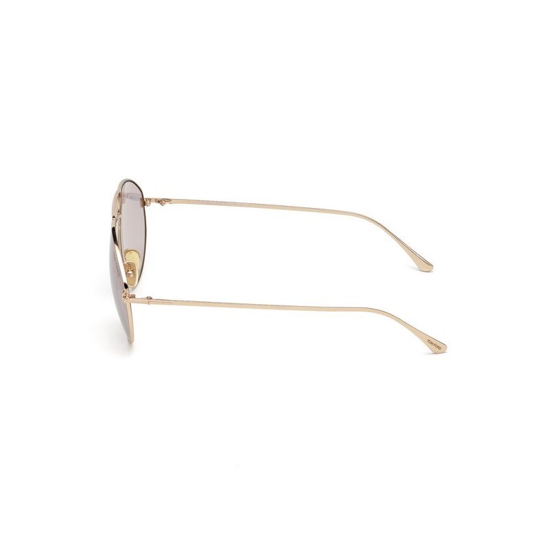 Tom Ford Pilot Sunglasses In White
