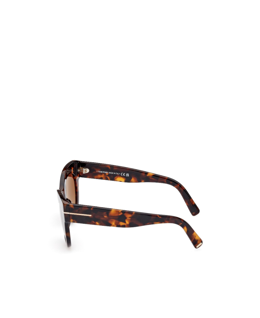 Tom Ford Lucilla 51mm Gradient Cat Eye Sunglasses In Brown