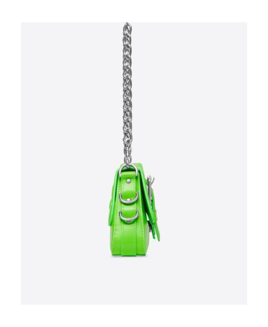 Balenciaga Women's Lindsay Small Shoulder Bag With Strap In Bright Green In Green