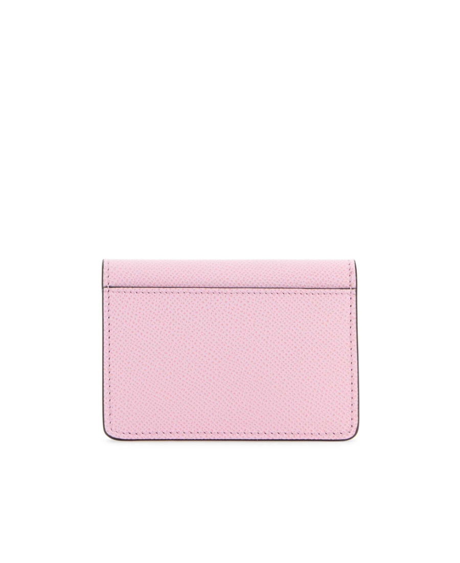 Ferragamo Gancini Logo Card Pack In Pink