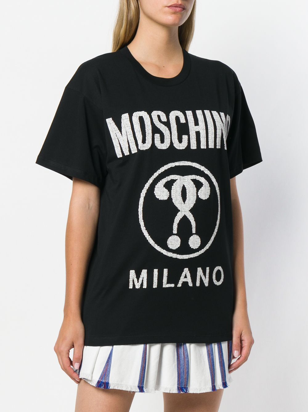 MOSCHINO LOGO PRINTED T-SHIRT