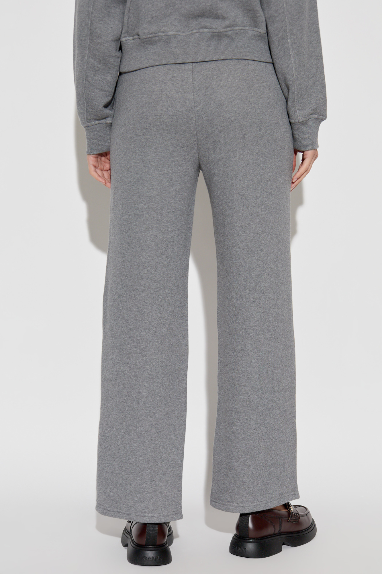 Rag & Bone Logo-embroidered Track Pants In Gray