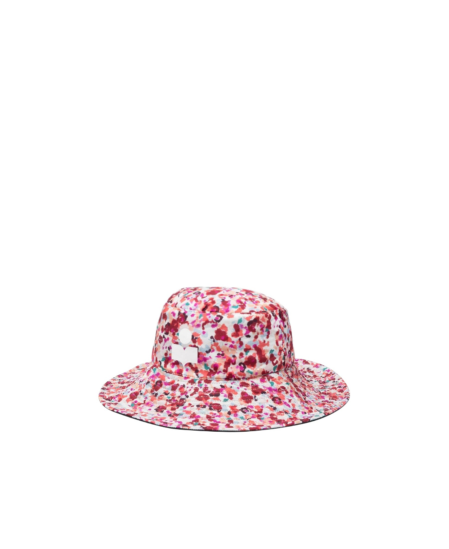 ISABEL MARANT ISABEL MARANT ALLOVER GRAPHIC PRINTED DRAWSTRING BUCKET HAT