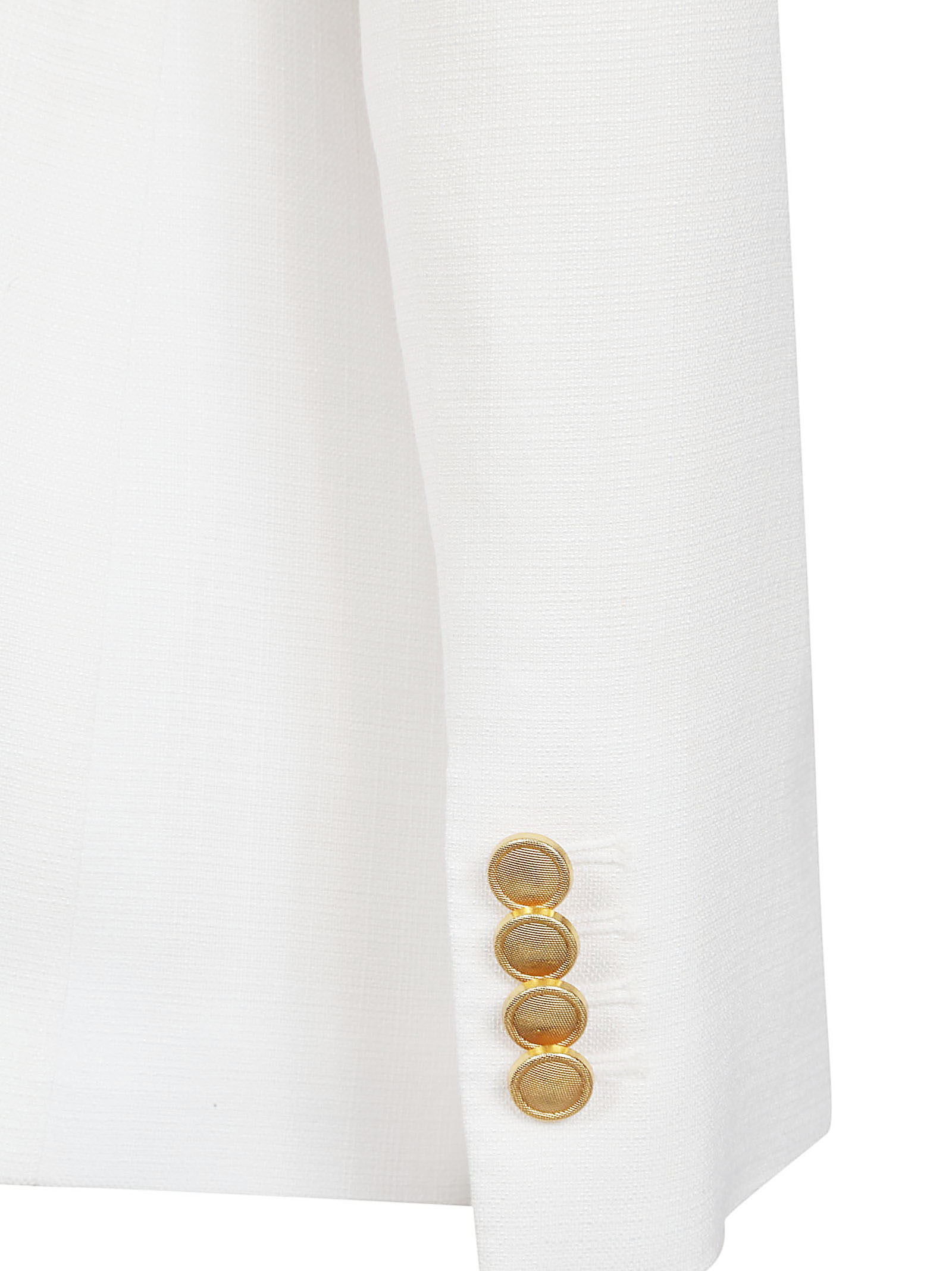 Tagliatore J-parigi Single Breasted Jacket In White Viscose Blend In White