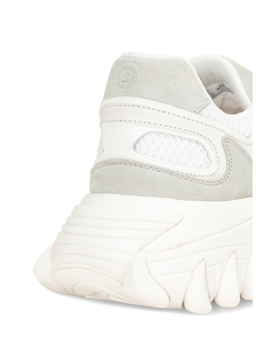 Balmain White B-east Sneakers In White
