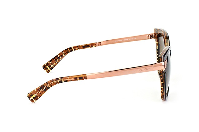 Max Mara Round Sunglasses In Brown