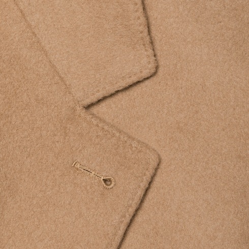 Gucci Woman Cappuccino Wool Coat In Beige O Tan