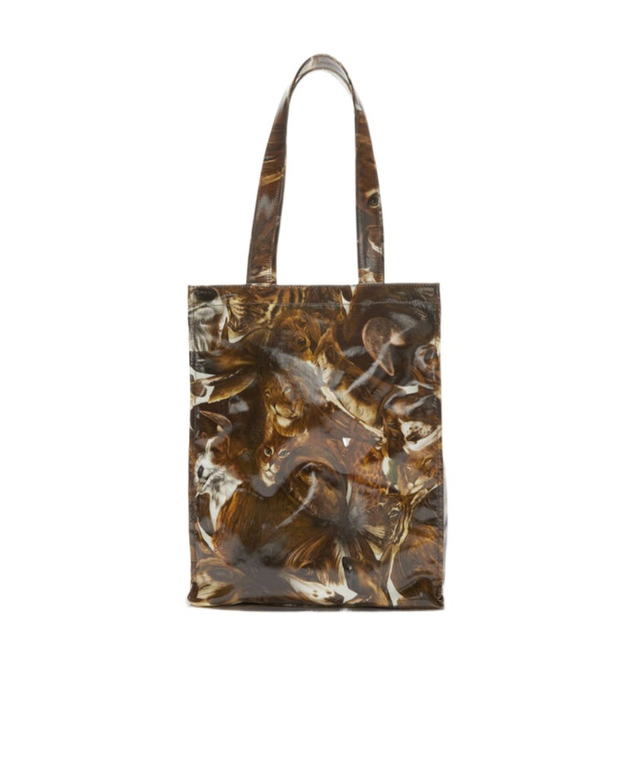 Acne Studios X Per B Sundberg Animal-print Tote Bag