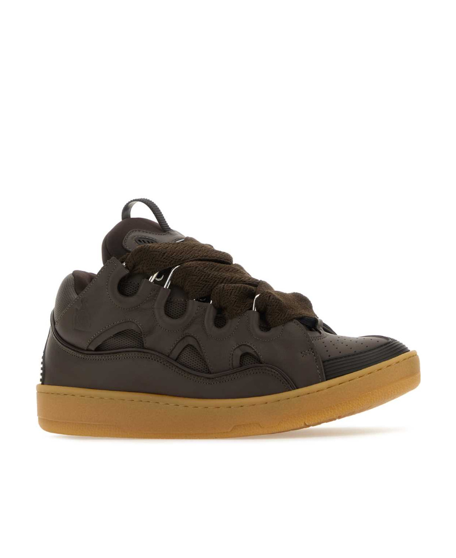 LANVIN LOGO LACE UP CASUAL SPORTS SHOES