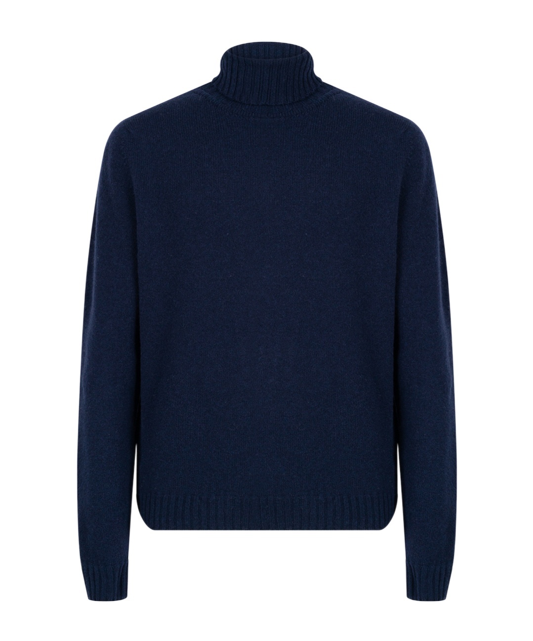 John Smedley Faisal Wool Blend Turtleneck Sweater In Black