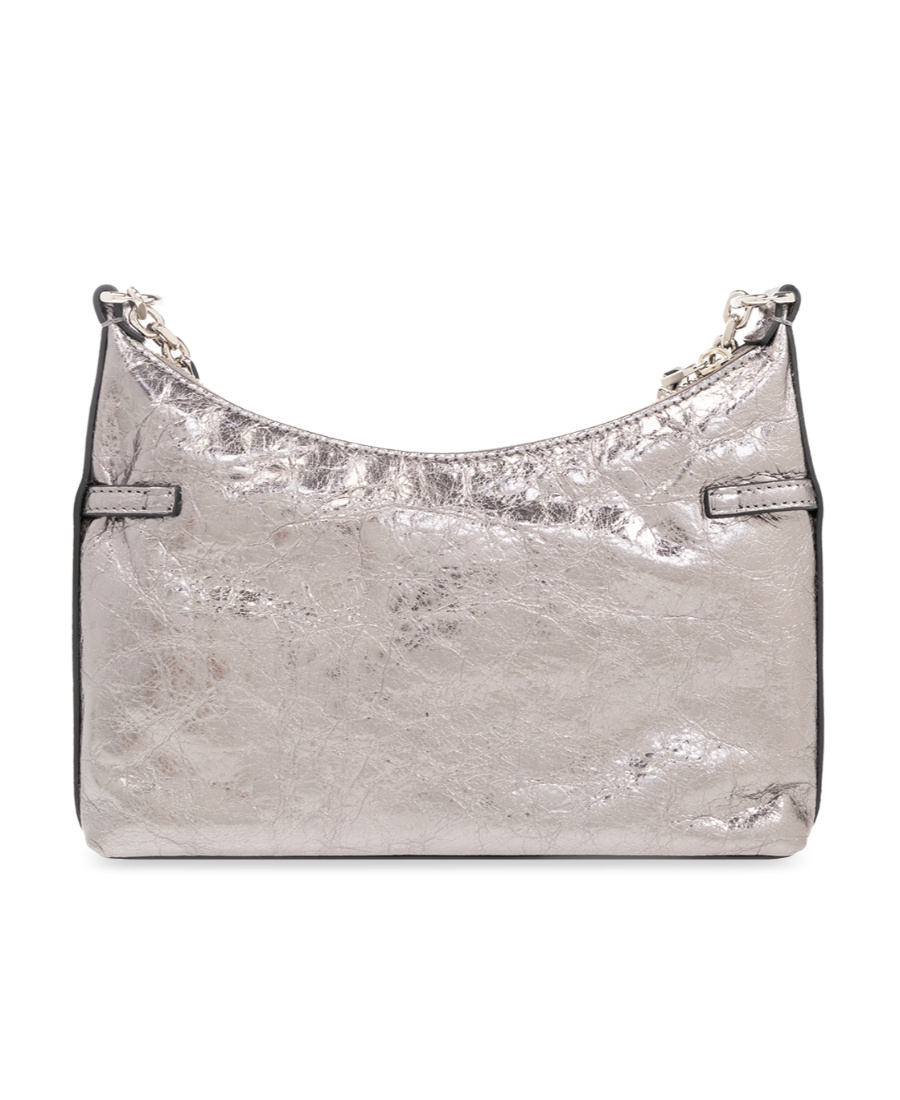 Givenchy Voyou Party Metallic Bag In Gray