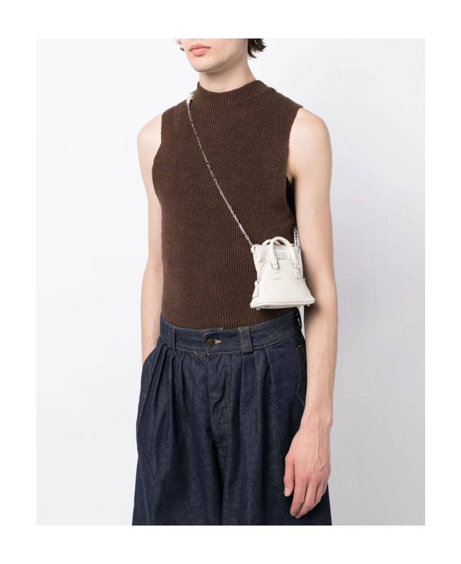 Maison Margiela 5ac Classique Mini Bag In Gray