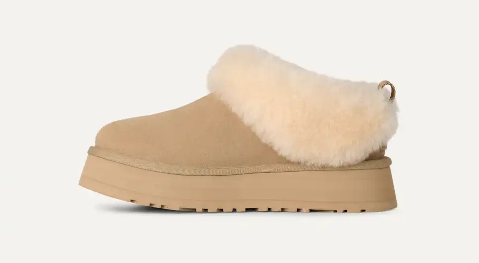 Ugg Tazzelle Platform Boots In Neutral