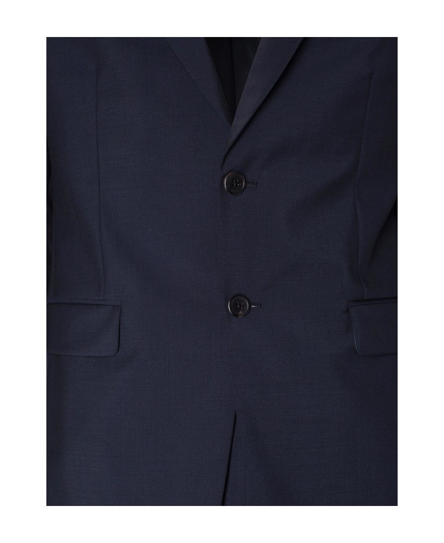 Prada Slim Fit Two Piece Suit In Blue