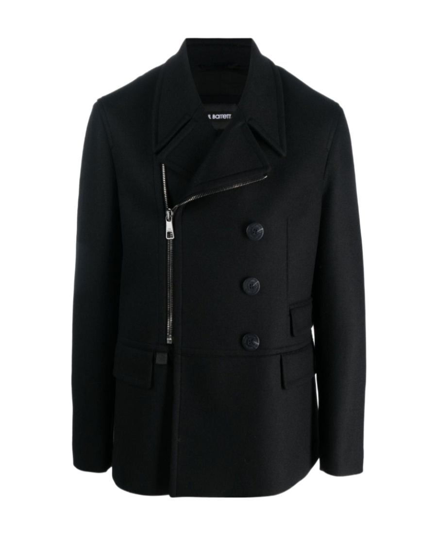Neil Barrett Double-brested Tailored Jacket In Black