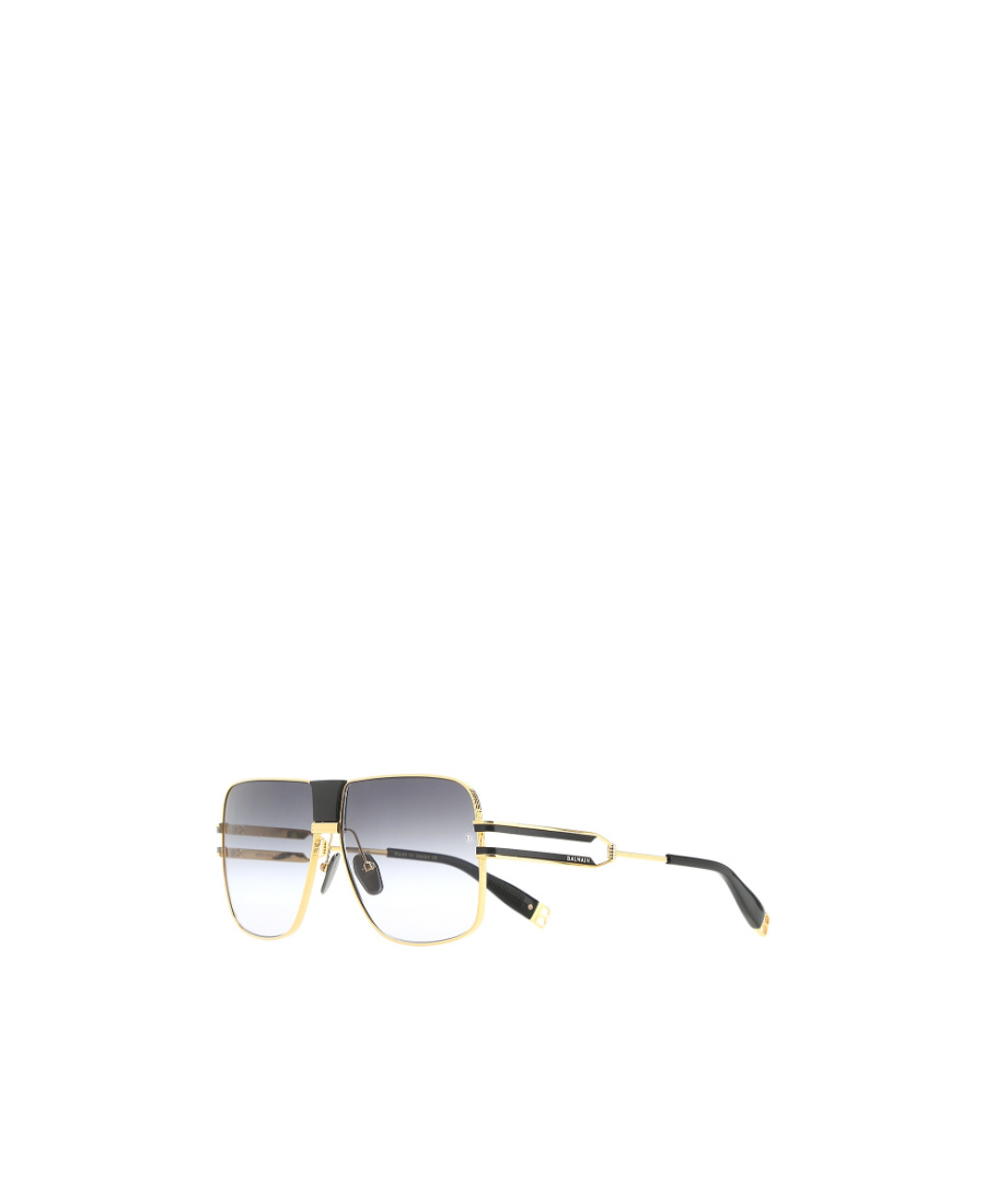 Balmain Gradient Lens Sunglasses In White
