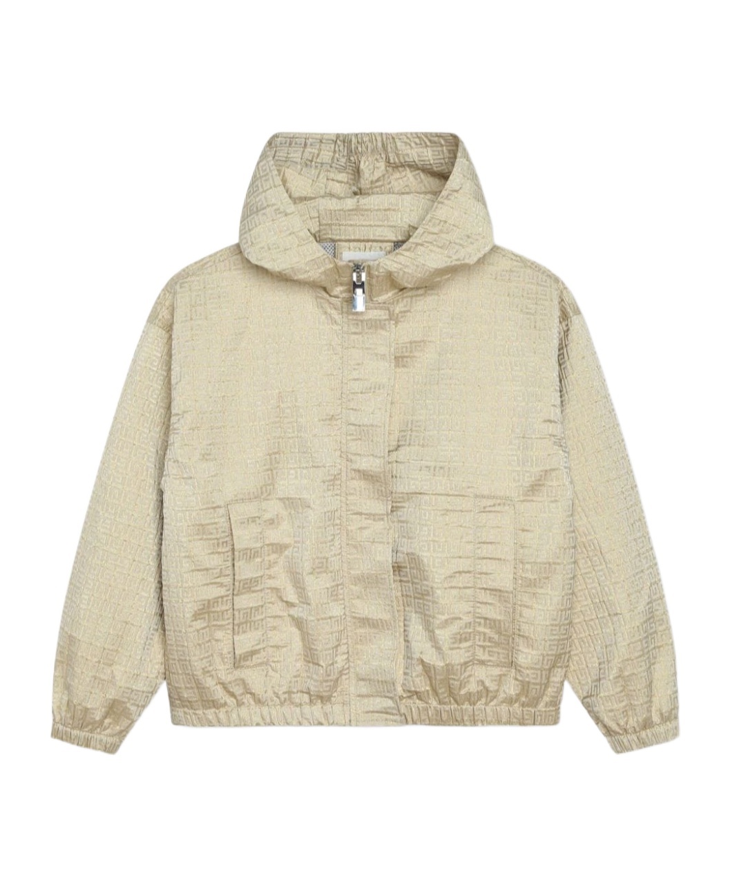 Givenchy 4g-jacquard Hooded Windbreaker In Nude