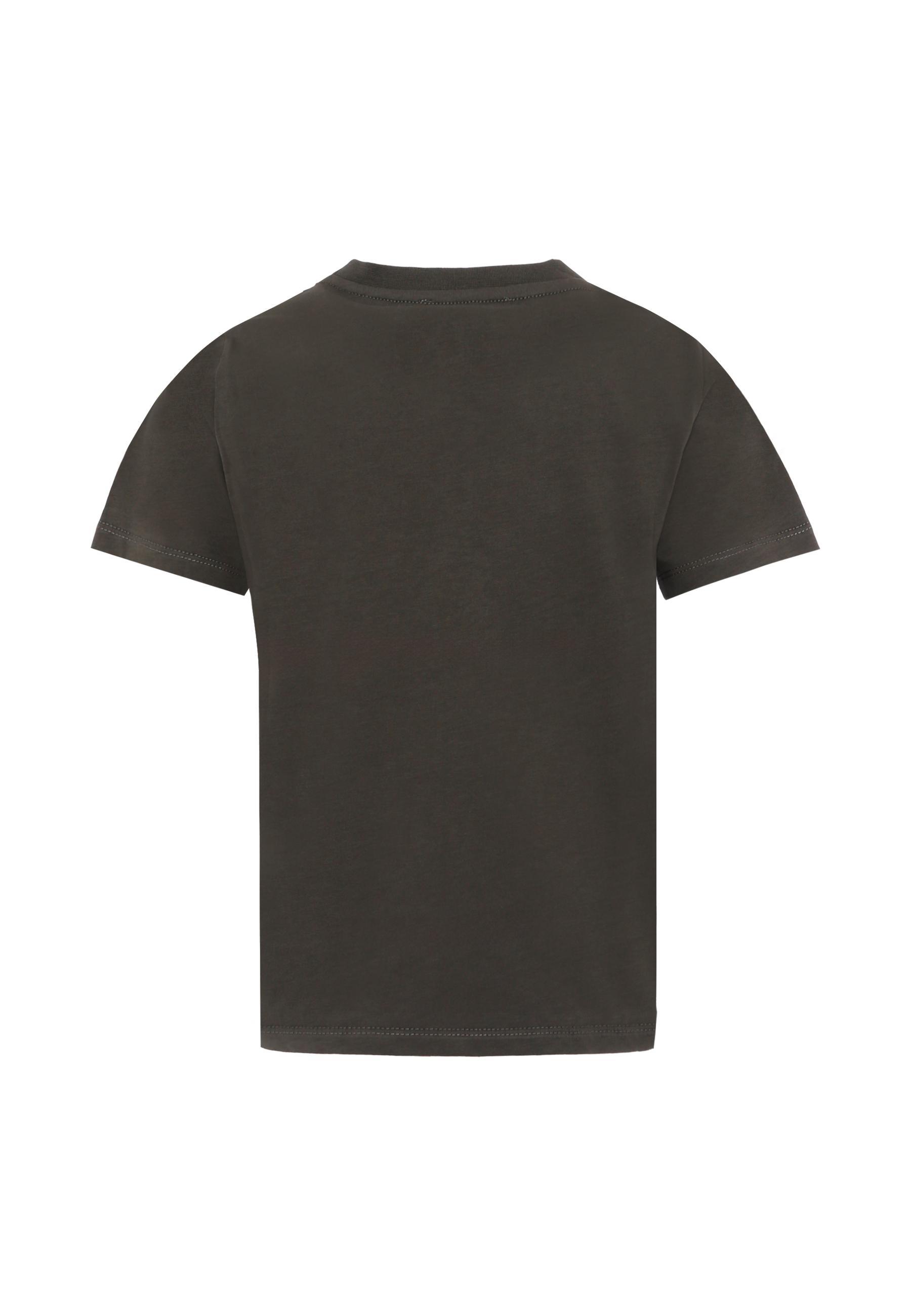 Balmain Logo-embroidered T-shirt In Gray