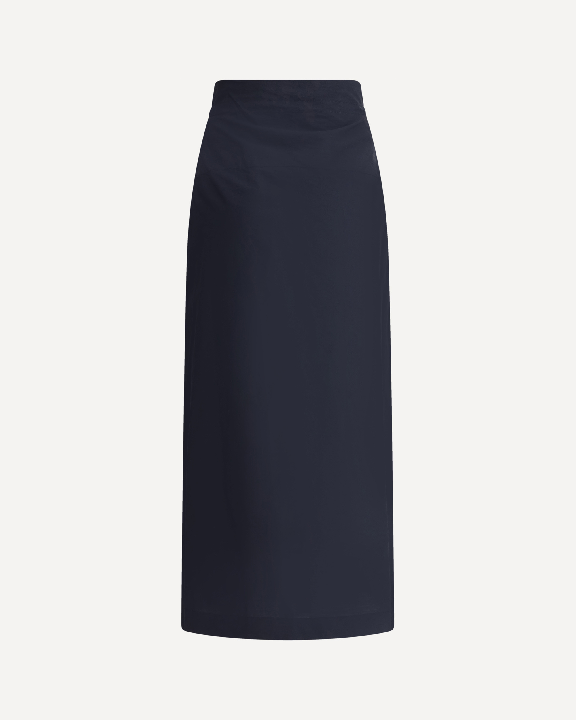 Fabiana Filippi Midi Skirt Tailored Elasticated Waistband In Black
