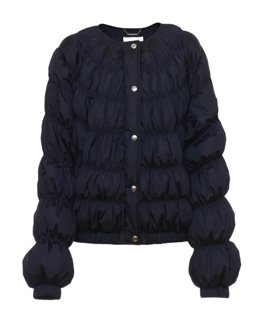 CHLOÉ RUCHED PUFFER DOWN JACKET