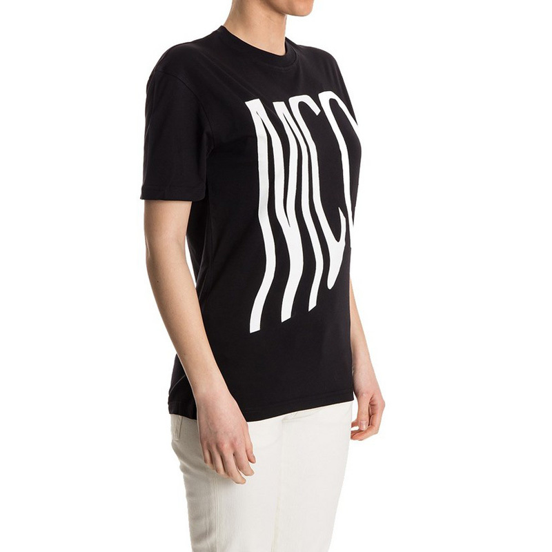 Shop Mcq By Alexander Mcqueen Logo Printed T-shirt In Black