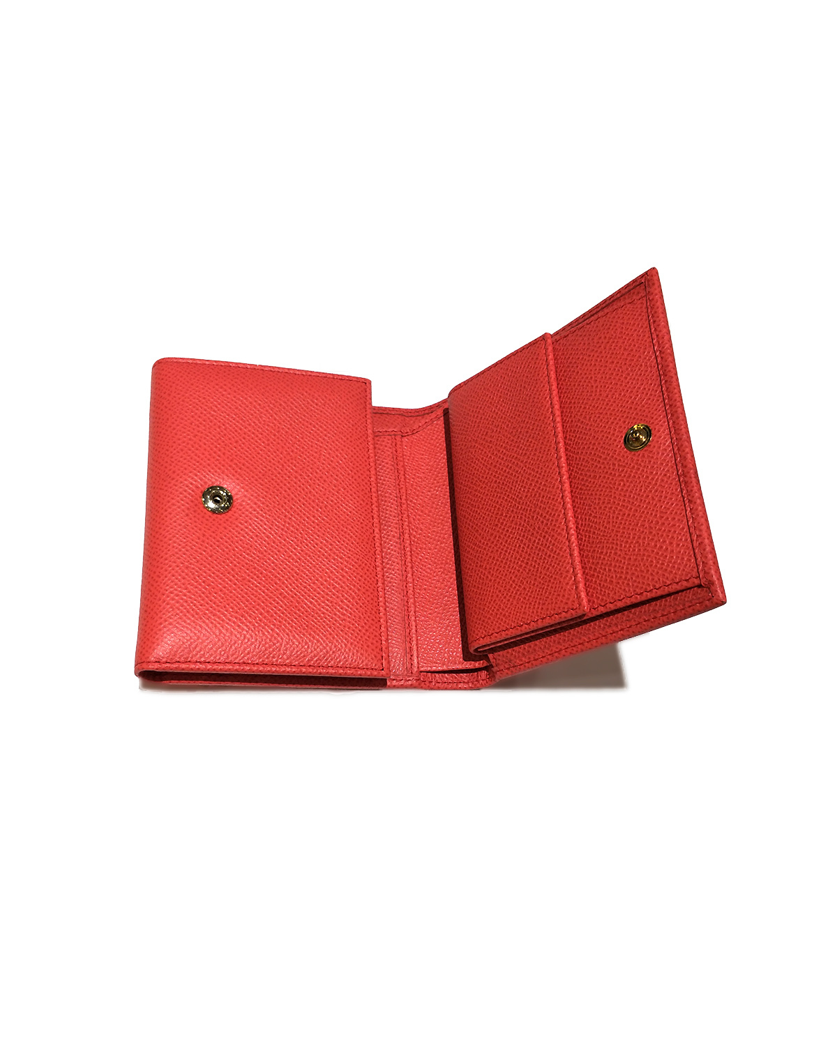 Dolce & Gabbana Logo Details Wallet In Red