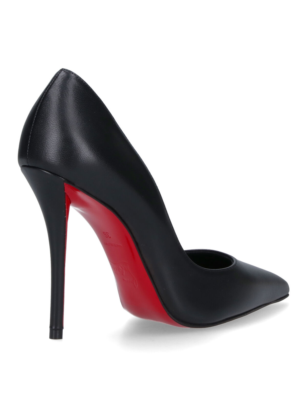 Christian Louboutin Miss Z Pointed Toe Pumps In Black