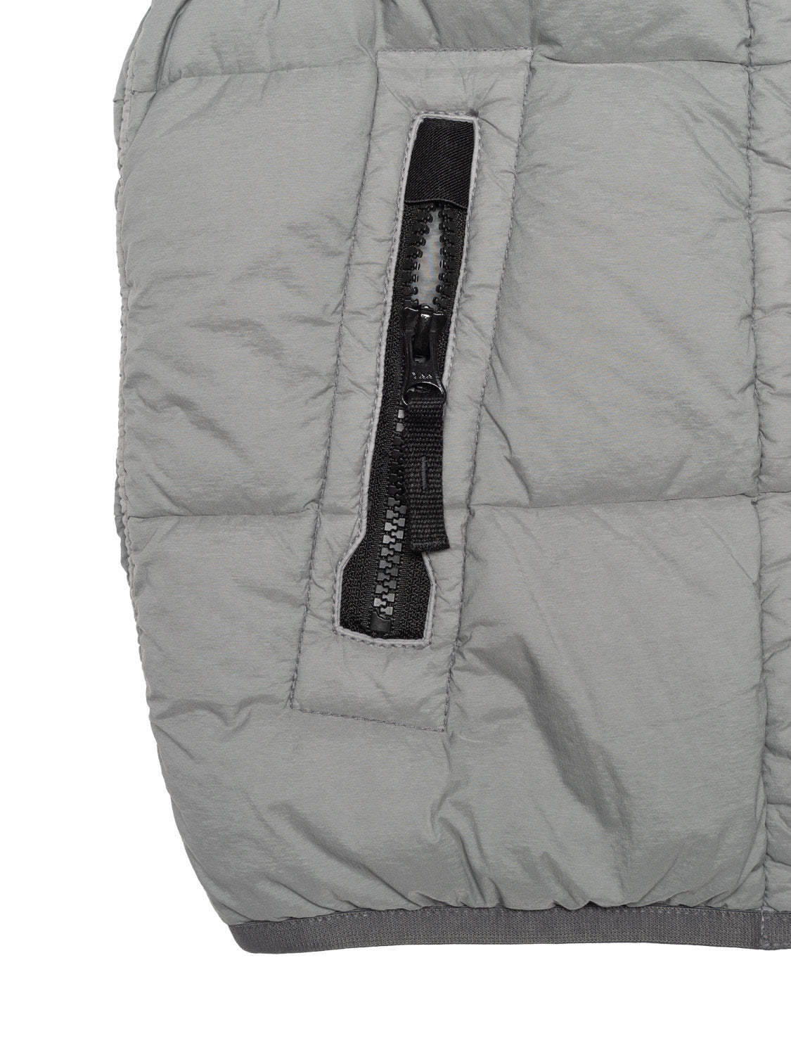 STONE ISLAND STONE ISLAND JUNIOR COMPASS-BADGE ZIPPED PADDED GILET