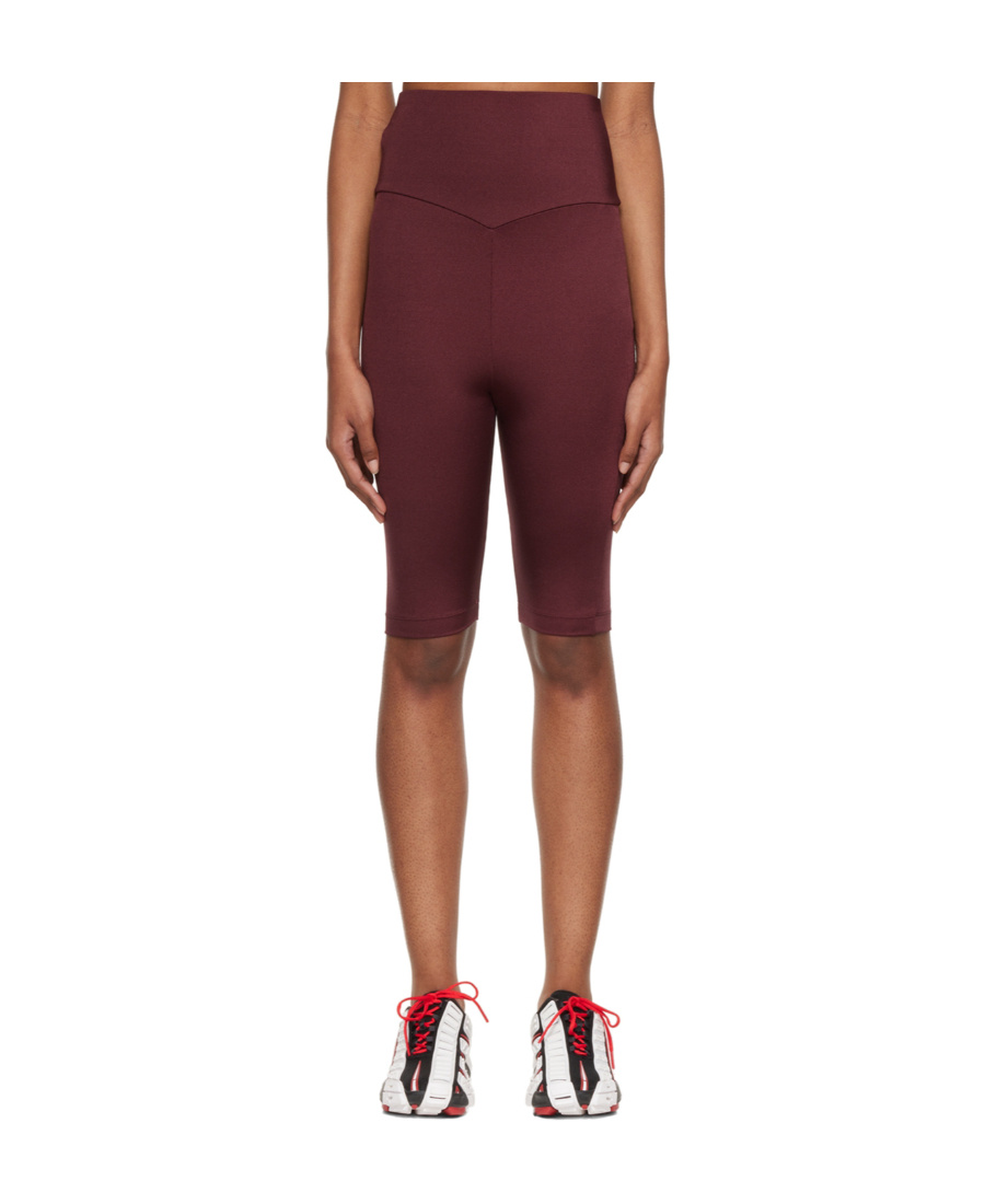 Wolford The Workout Biker Shorts In Red