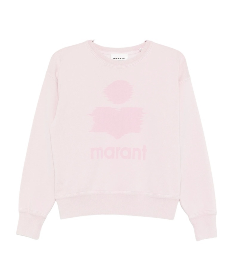 Isabel Marant Long Sleeve Sweatshirt In Pink