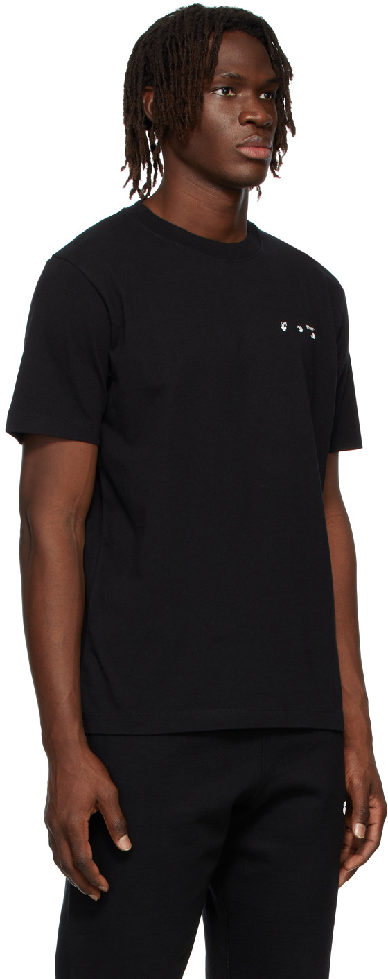 Off-white Caravaggio-print T-shirt In Black
