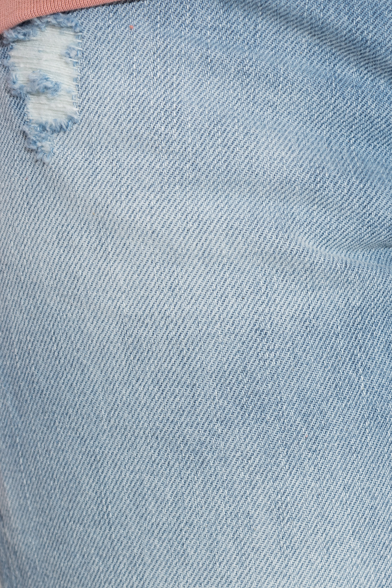 Acne Studios Multi-pocket Denim Trousers In Blue