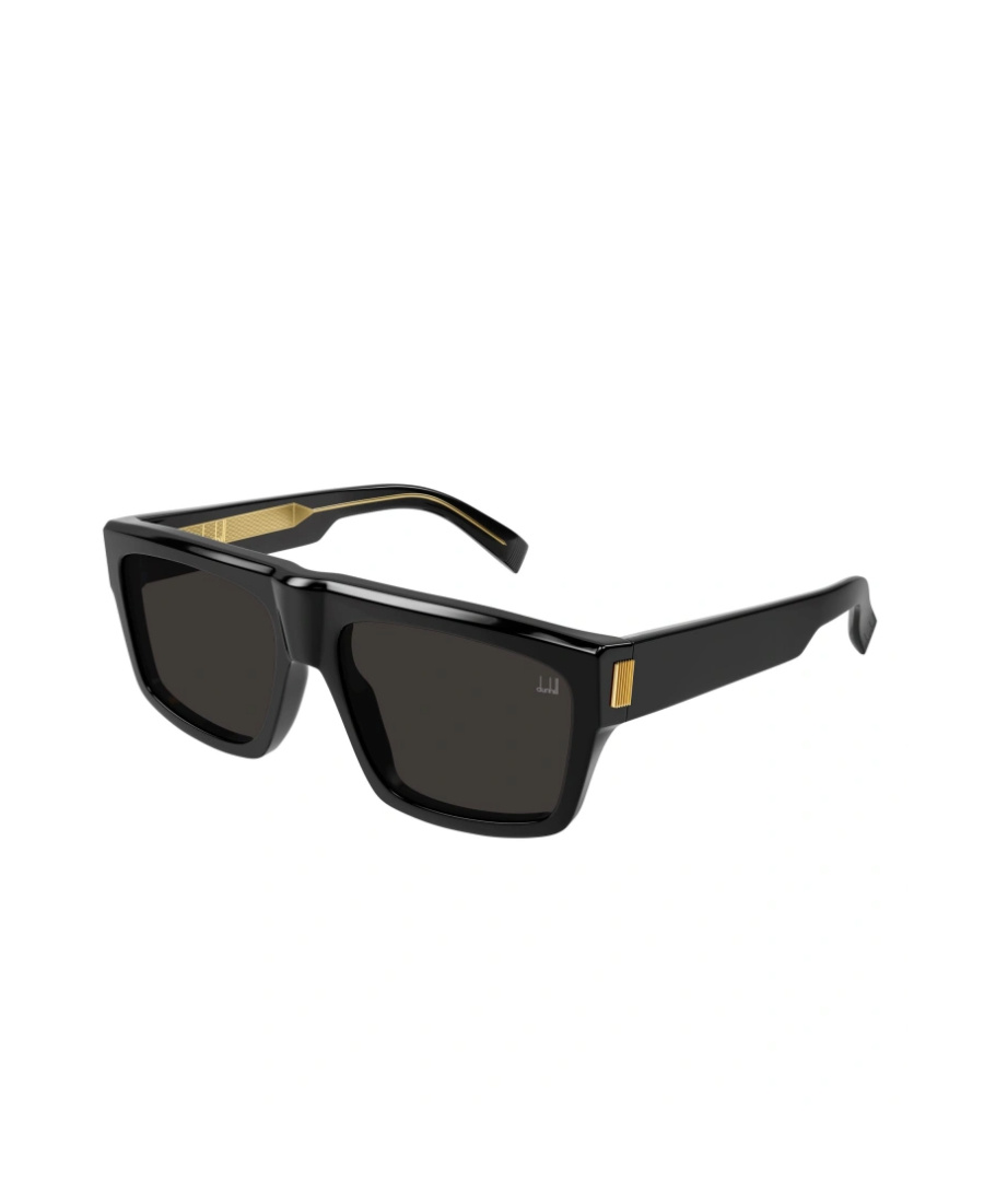 Dunhill Tinted-lenses Rectangle-frame Sunglasses In Black
