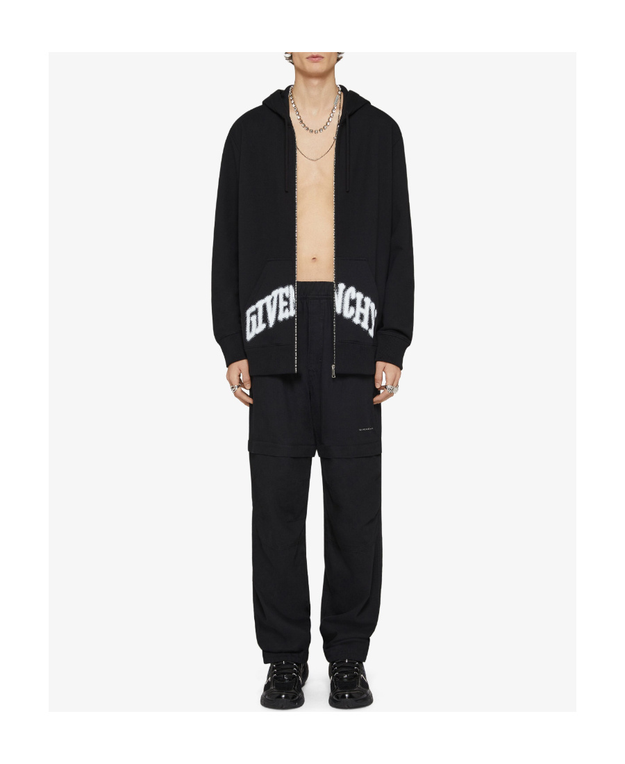 Givenchy Man Sweatshirt Black Size L Cotton In Black