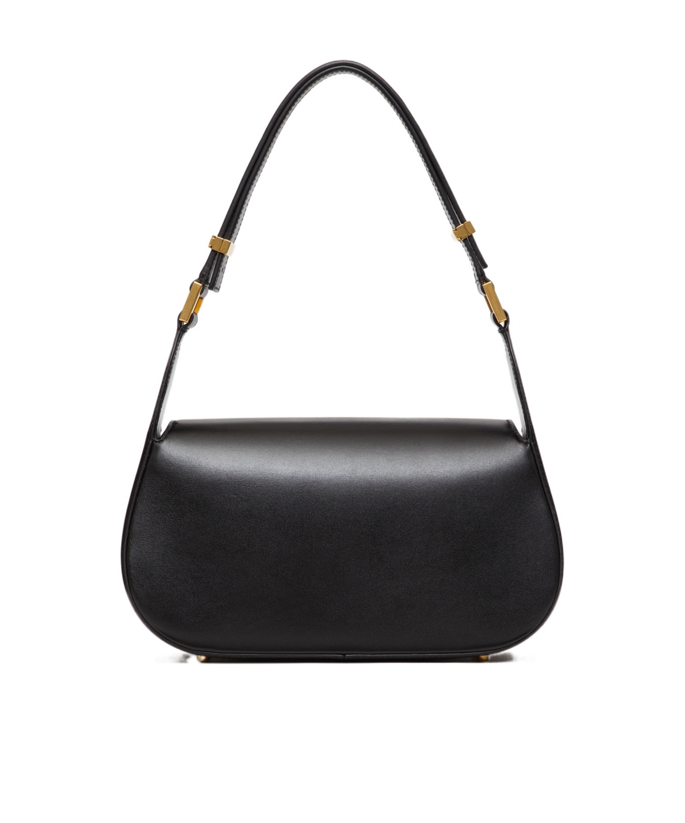 Valentino Garavani Valentino Vlogo Chain Small Leather Shoulder Bag In Black