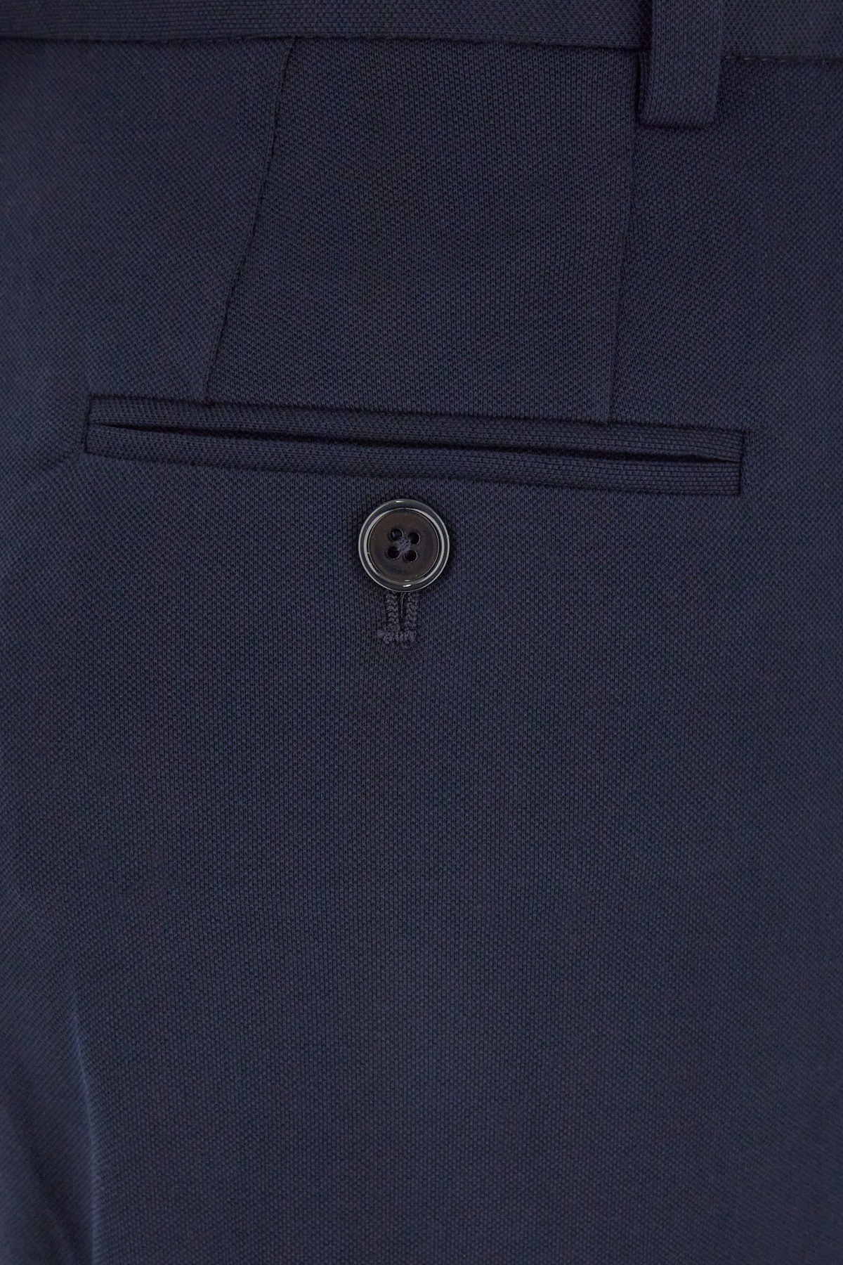 Circolo 1901 Stretch Cotton Wide-leg Pants With Ironed Pleat In Blue